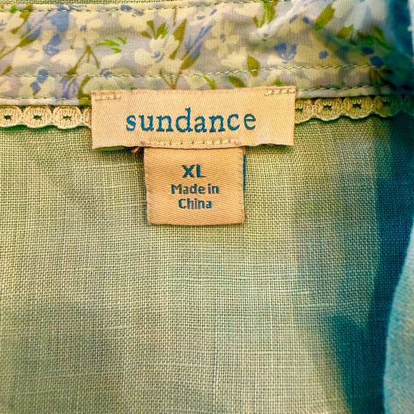 Sundance teal Women's snap Shirt - Picture 6 of 6